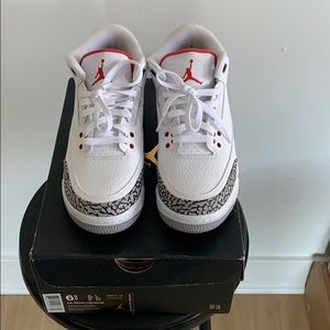 Jordan 3 GS Red Cement